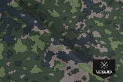 Sample 500 den FOXDURA PU-coated M05 Woodland Camo...