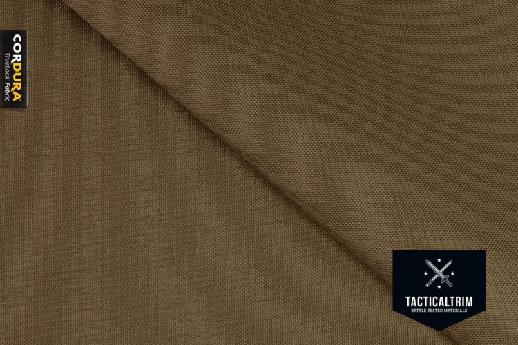 1100 dtex INVISTA CORDURA® TRUELOCK(TM) Solution-Dyed PU-beschichtet PFC-Frei Coyote Brown Meterware