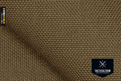 1100&nbsp;dtex INVISTA CORDURA&reg; TRUELOCK(TM) Solution-Dyed PU-beschichtet PFC-Frei Coyote Brown Meterware