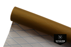 Muster VX21 Coyote Brown X-Pac&reg; X4-Laminat mit 210&nbsp;den Nylon, X-PLY&reg; und 50&nbsp;den Polyester R&uuml;cken ca. 14,8 cm x 10,5 cm