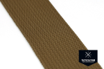Nylon Gurtband Coyote Brown Solution-Dyed, 40 mm, Meterware