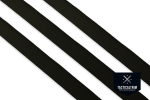 Nylon Einfassband Schwarz Solution-Dyed, 19 mm, Meterware