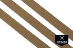 Nylon Einfassband Coyote Brown Solution-Dyed, 19 mm,...