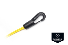 Großer Shock Cord-Haken 8 mm Schwarz