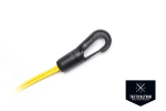 Großer Shock Cord-Haken 8 mm Schwarz