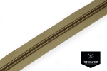 YKK Coil Zipper size 10, Tan 499, CUSTOM CUT
