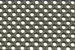 Muster Stabiles Netzgewebe Oliv ca. 14,8 cm x 10,5 cm