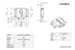 SNAP pull female M 25 adjuster split bar