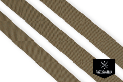 Nylon Gurtband Tan 499 Solution-Dyed, 25 mm, Meterware