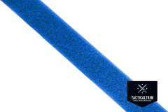 VELCRO® Flausch 25 mm Blau Meterware