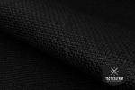 Muster 1100 dtex INVISTA CORDURA® AC-beschichtet Nano C6 Kreuzköperbindung Black ca. 14,8 cm x 10,5 cm