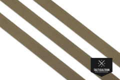 Nylon Einfassband Tan 499 Solution-Dyed, 19 mm, Meterware