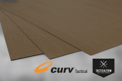 Coyote Brown Curv® Tactical 0.7 mm (1/2) Half Sheet...