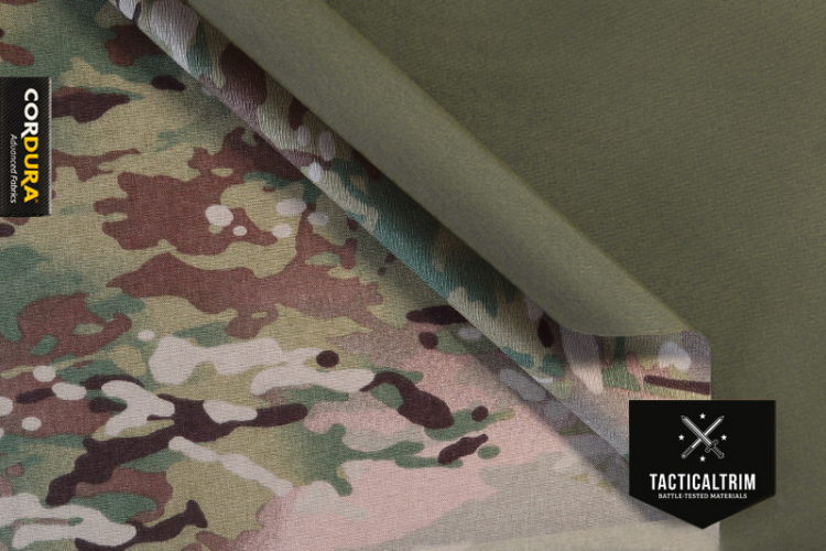 500 den/500 den MOLLEtex INVISTA CORDURA® MultiCam® Original/RAL 7013 Meterware