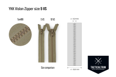 YKK VISLON® Profilreißverschluss teilbarer 5...
