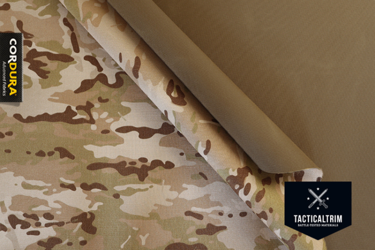 500 den/1000 den SQUADRON® MultiCam® Arid/Coyote Brown Laminate CUSTOM CUT